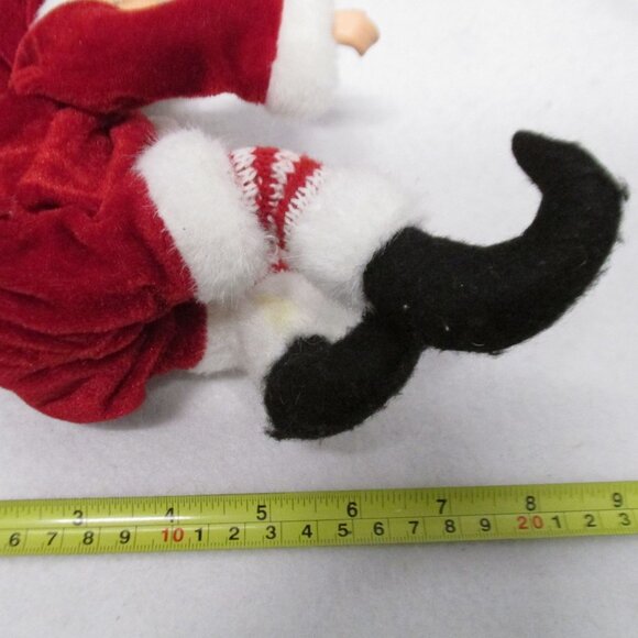 VTG KURT ADLER Christmas Elf Shelf Sitter 10 X 8 Ornament - Picture 7 of 10